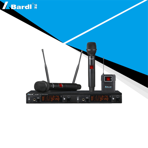 Bardl UHF True Diversity wireless microphone US-802E