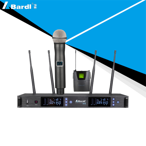 Bardl professional True Diversity wireless microphone US-232