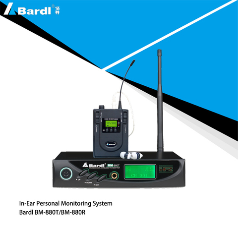 Bardl In-Ear Personal Monitoring System BM-880T/R
